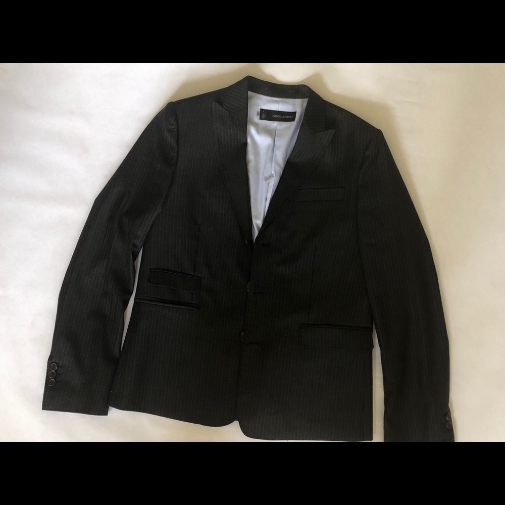 DSQUARED2 Men’s Suite Grey size 48 - Picture 3 of 8